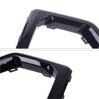Gloss Black Front Fog Lamp Outer Bezel Cover for GMC Sierra (2019–2021)