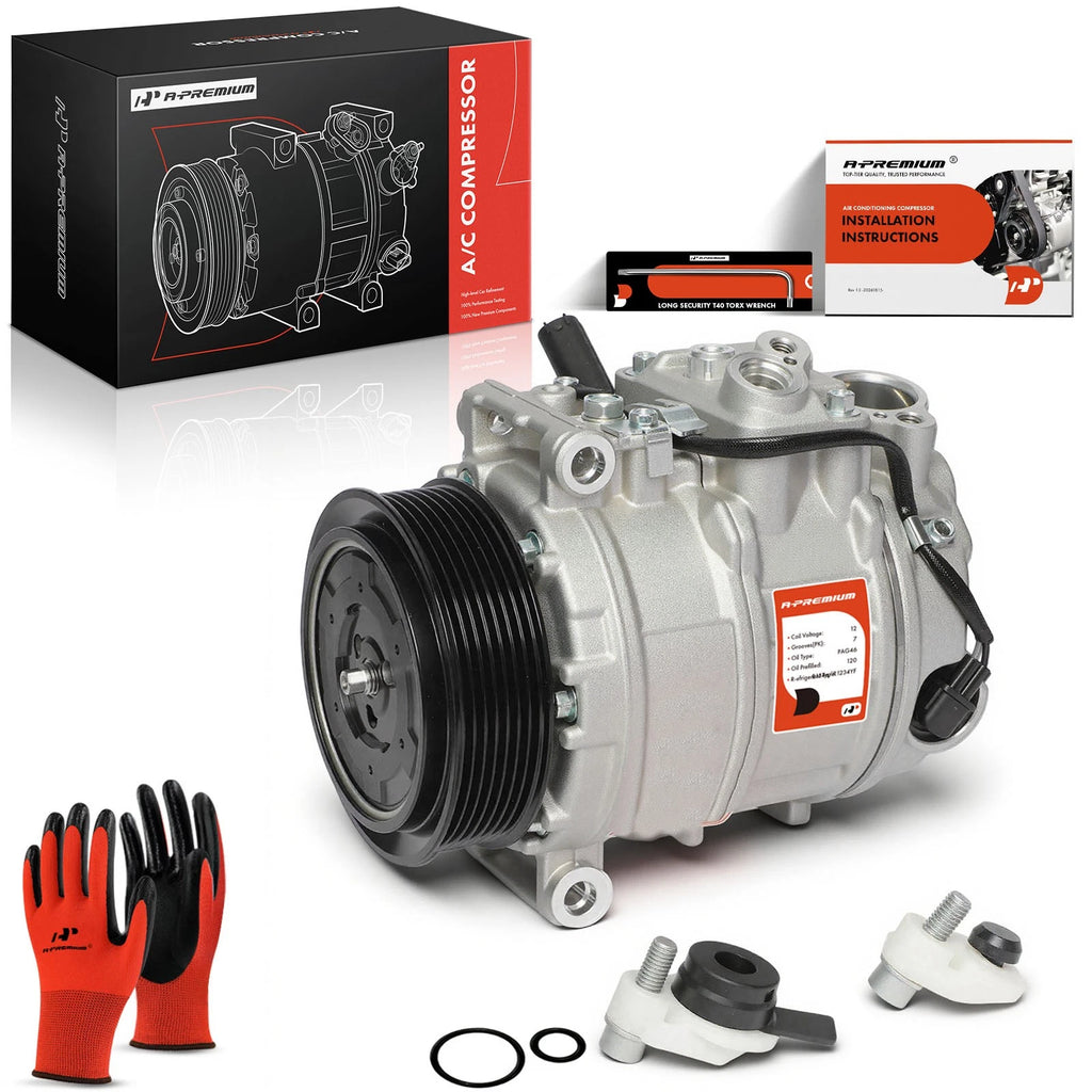 A/C Compressor with Clutch for Mercedes-Benz ML320 GL320 (2000–2011)