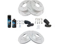Front and Rear Brake Pad and Rotor Kit for Suzuki XL7 (2007–2009) QJ428SD