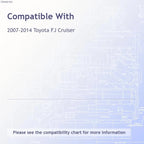 A/C Condenser Replacement w Receiver Drier for Toyota FJ Cruiser (2007–2014)