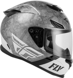 Fly Racing Sentinel Mech Helmet Large for Street Riding (Black/White/Grey)