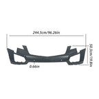 Front Bumper Cover for Cadillac XT5 (2020–2023) with 4 Sensor Holes