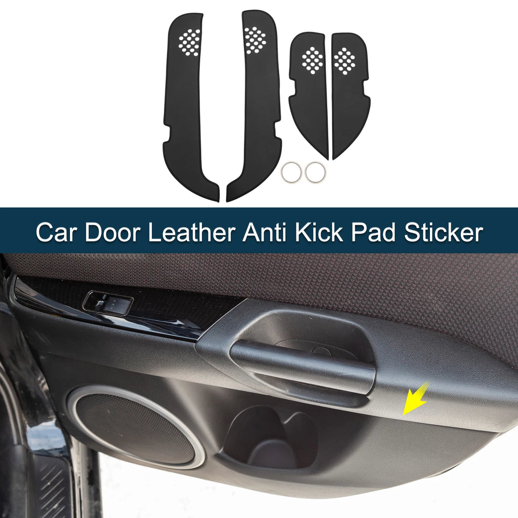 Set of 1 Car Door Leather Anti Kick Pad Sticker for Mercedes-Benz GL350 (2017)