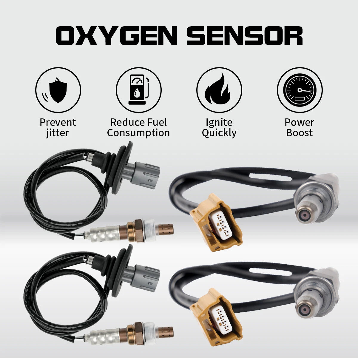 4X Oxygen Sensor for Nissan Titan Pathfinder Armada (2008–2012) 5.6L