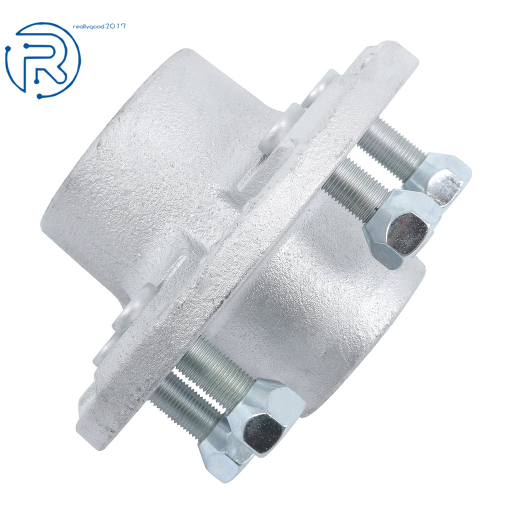 5 Lug Boat Trailer Hub Kit for 3500 lbs Trailers (Galvanized, Fully Greased)