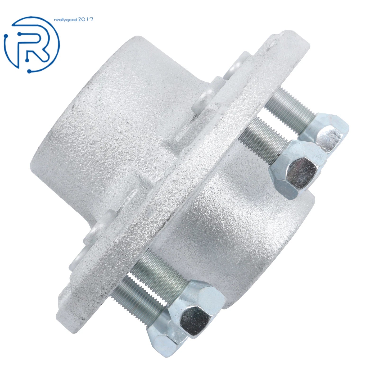 5 Lug Boat Trailer Hub Kit for 3500 lbs Trailers (Galvanized, Fully Greased)
