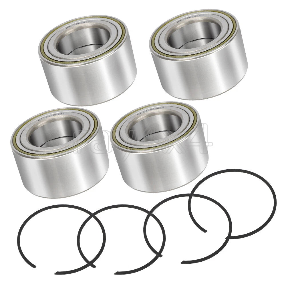 2X Front & 2X Rear Wheel Bearing for Can-Am Maverick X3 MAX R RR 4x4 (2017–2023)
