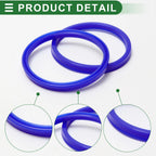 Set of 5 Oil Seal Rotary Shaft Seal 80x90x8mm High Pressure