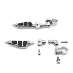 3" Stiletto Spike FootPeg for Harley Dyna Sportster Touring (1.25" Engine Guard)