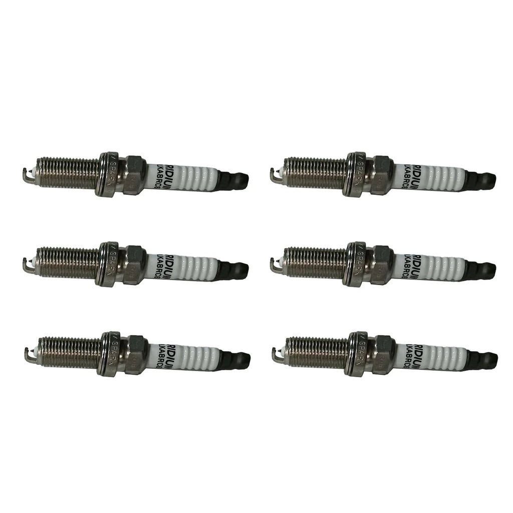 Set of 6 Iridium Platinum Spark Plugs for Maserati Ghibli Levante Quattroporte (2014–2023)