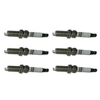 Set of 6 Iridium Platinum Spark Plugs for Maserati Ghibli Levante Quattroporte (2014–2023)