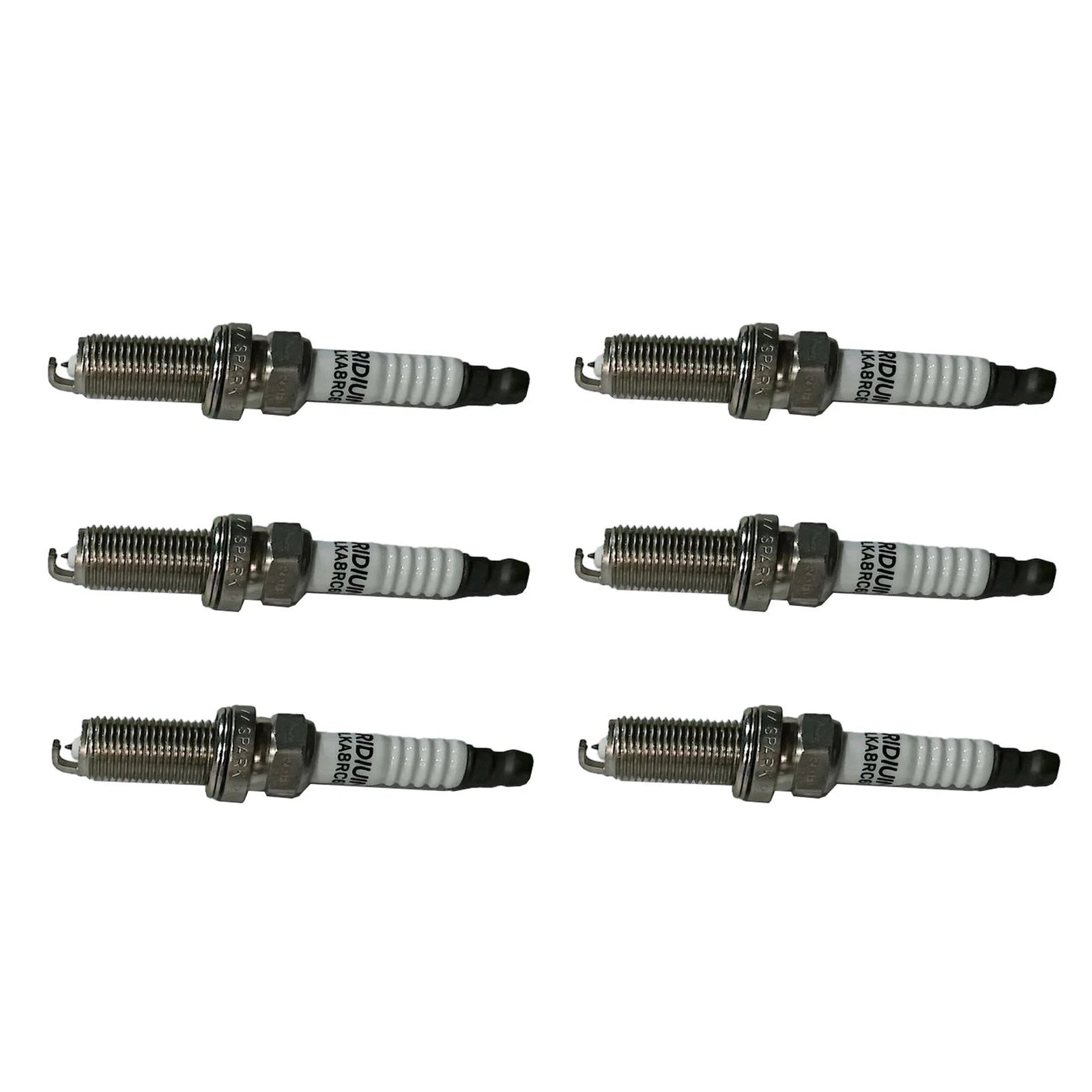 Set of 6 Iridium Platinum Spark Plugs for Maserati Ghibli Levante Quattroporte (2014–2023)