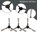 6X Replacement Side Brushes for Tefal Xplorer Serie 130 (2021–2023)