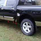 Side Accent Trim Chrome Kit 5.5 in for Nissan Titan (2004–2015)