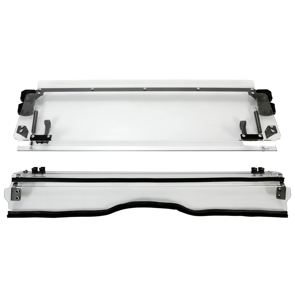 Scratch Resistant Clear Flip Windshield for Yamaha Wolverine X2 X4 (2018–2020)