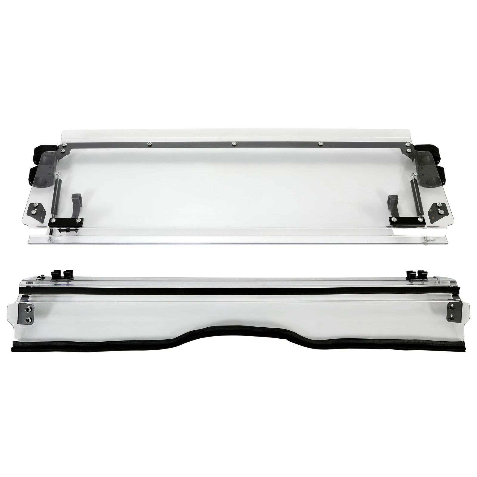 Scratch Resistant Clear Flip Windshield for Yamaha Wolverine X2 X4 (2018–2020)