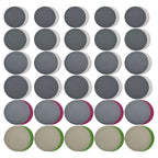 60pcs Hook & Loop Sanding Discs for Automotive Use (Wet & Dry Grit Assortment)