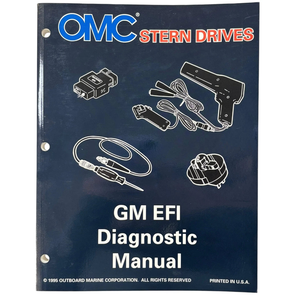 OMC Stern Drives 507147 for GM EFI Diagnostic Manual (1990–1995)