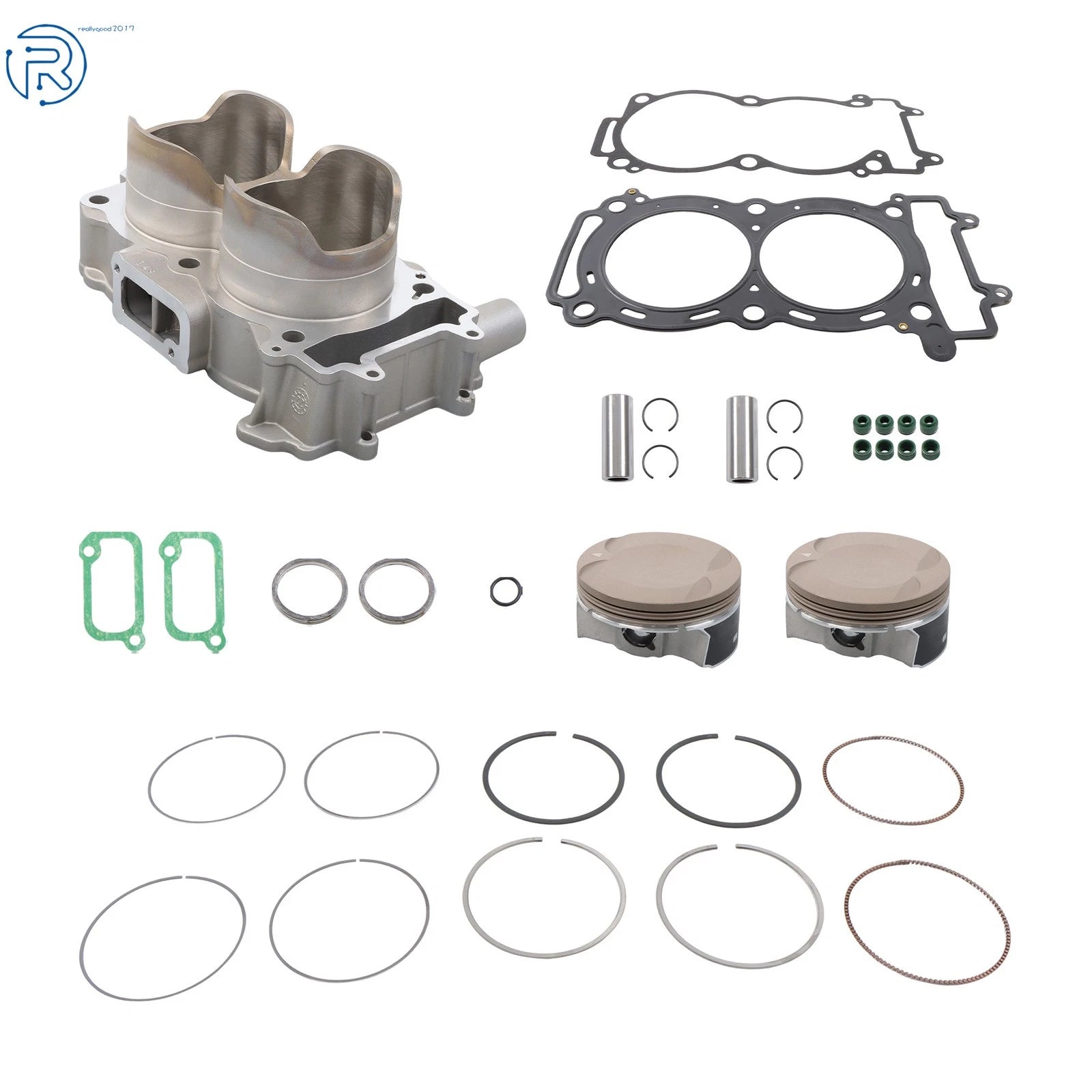 Engine Cylinder Gasket Piston Repair Kit for Polaris RZR 900 (2015–2020)