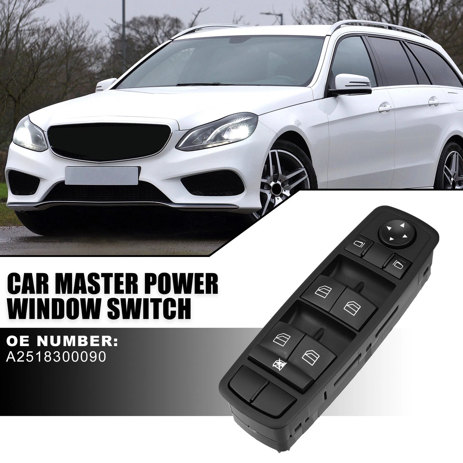 A2518300090 Power Window Switch for Mercedes-Benz R320 (2007–2009)