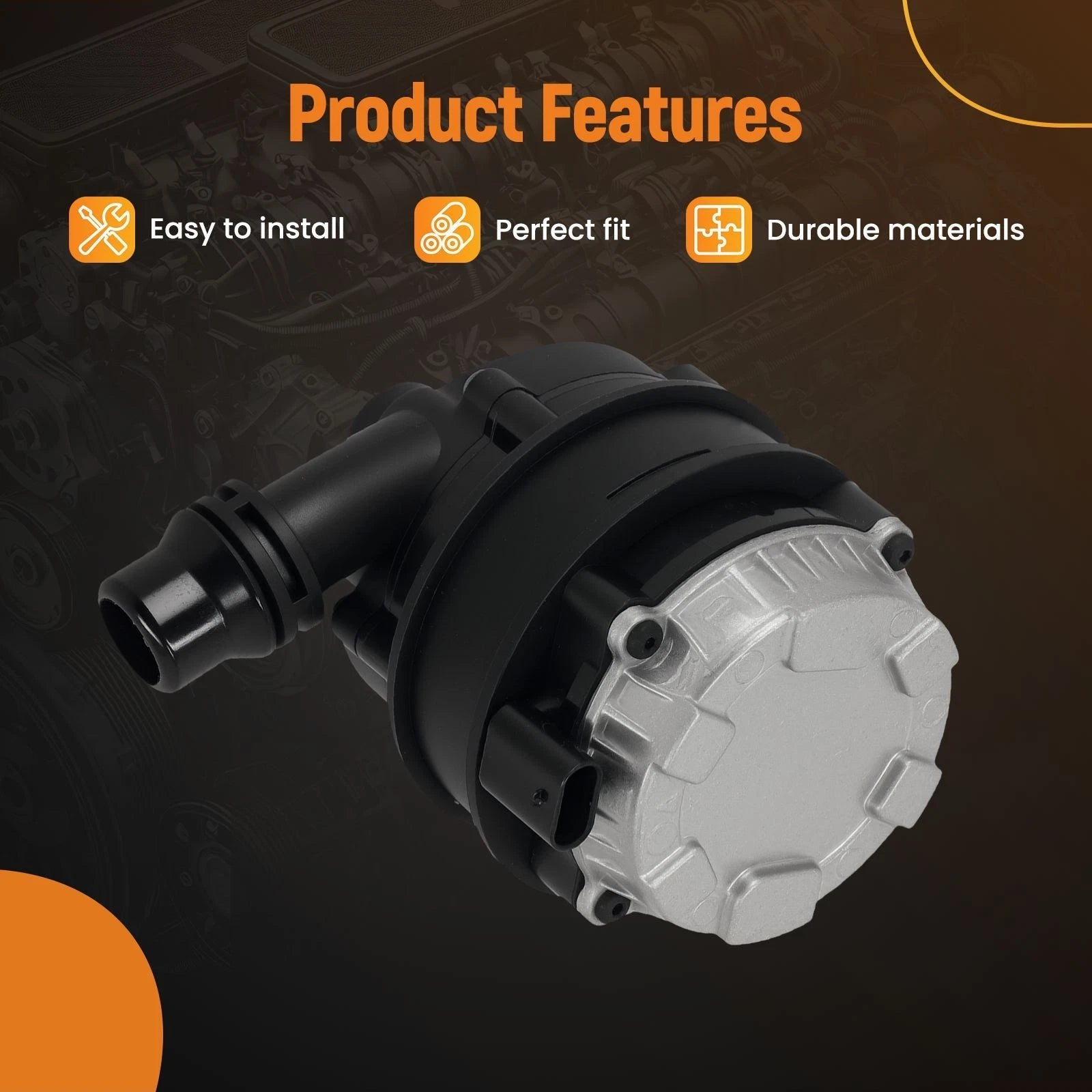 Electric Water Pump for Mercedes CLS C257 Diesel (2018–2024)