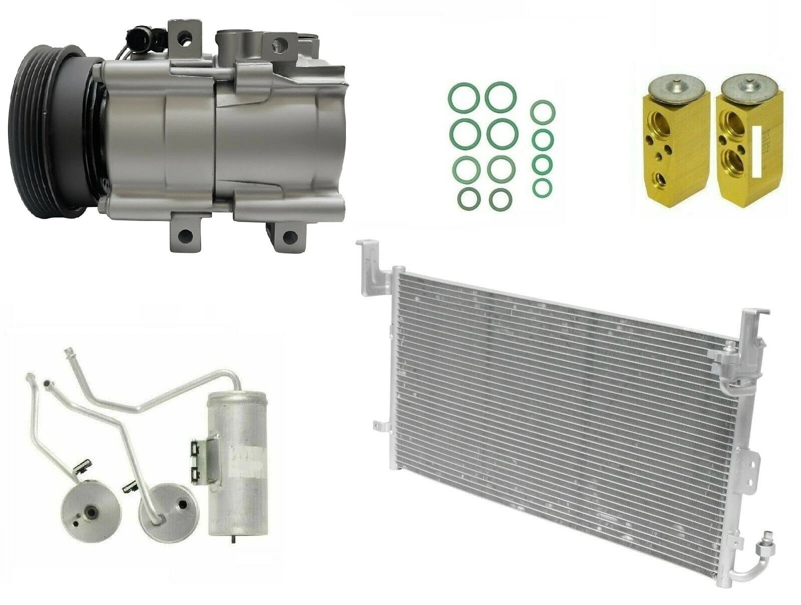 AC Compressor Kit with Condenser for Honda Accord (2018–2022)