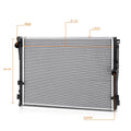 Cooling Radiator for BMW 330I 330E Xdrive Z4 2.0L 3.0L (2019–2024) DPI-13799