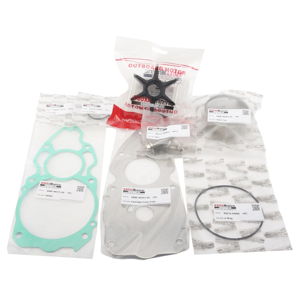 Water Pump Repair Kit 6AW-W0078-00 for Yamaha Outboard
