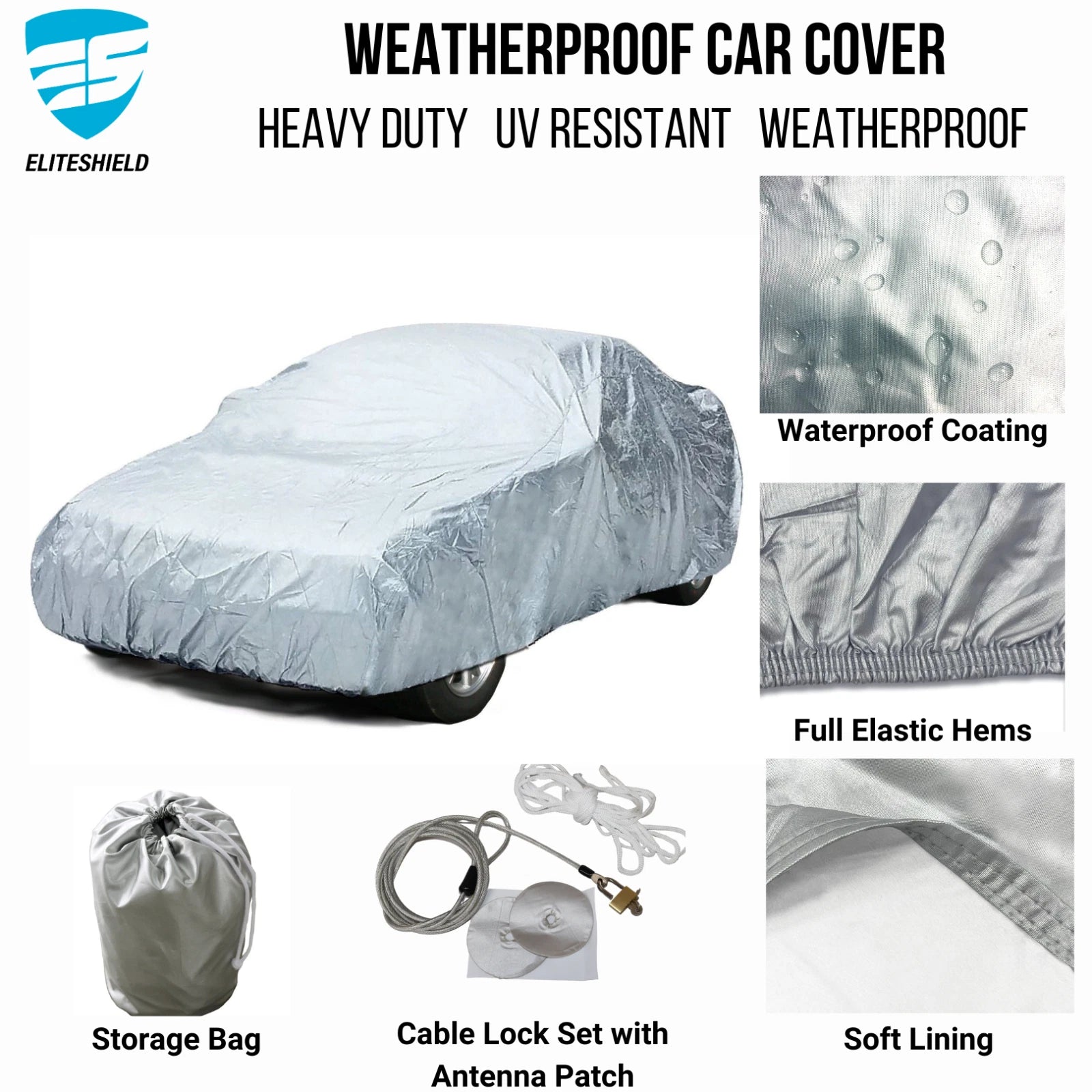 Waterproof Car Storage Cover for Chevy El Camino (1978–1987)