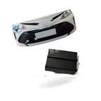 Front Bumper Tow Hook Cover for Toyota Vios Yaris Sedan (2017–2019)