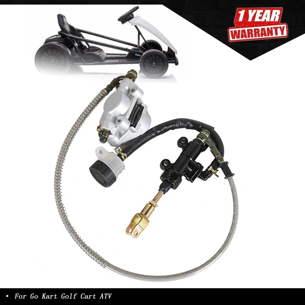 Rear Hydraulic Brake Assembly for Go Kart Golf Cart ATV