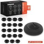 20x Nylon Fender Liner Nut for Hyundai Kia