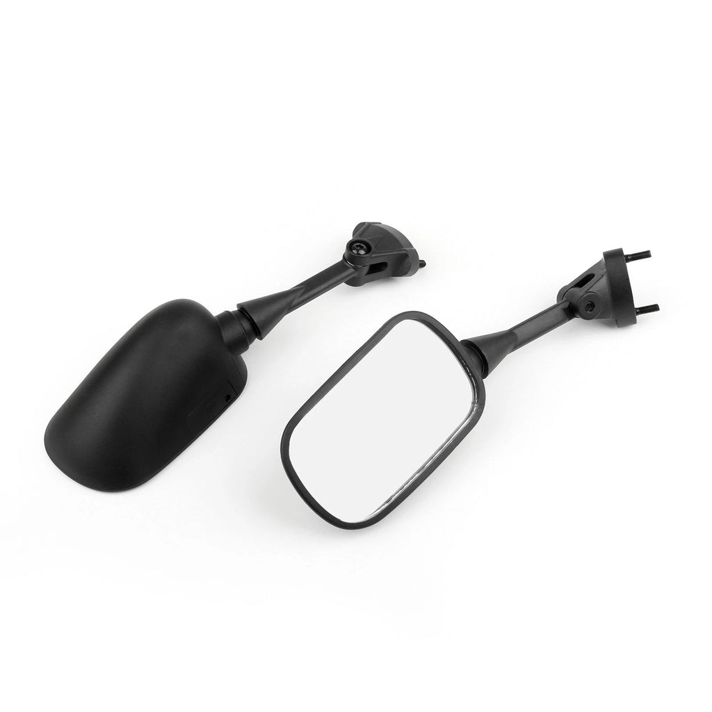 Side Rear View Mirrors for Kawasaki Ninja ZX6R (2005–2008), ZX10R (2004–2008) Black