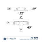 Skene Bow Chock for Five Oceans (150mm) FO4178