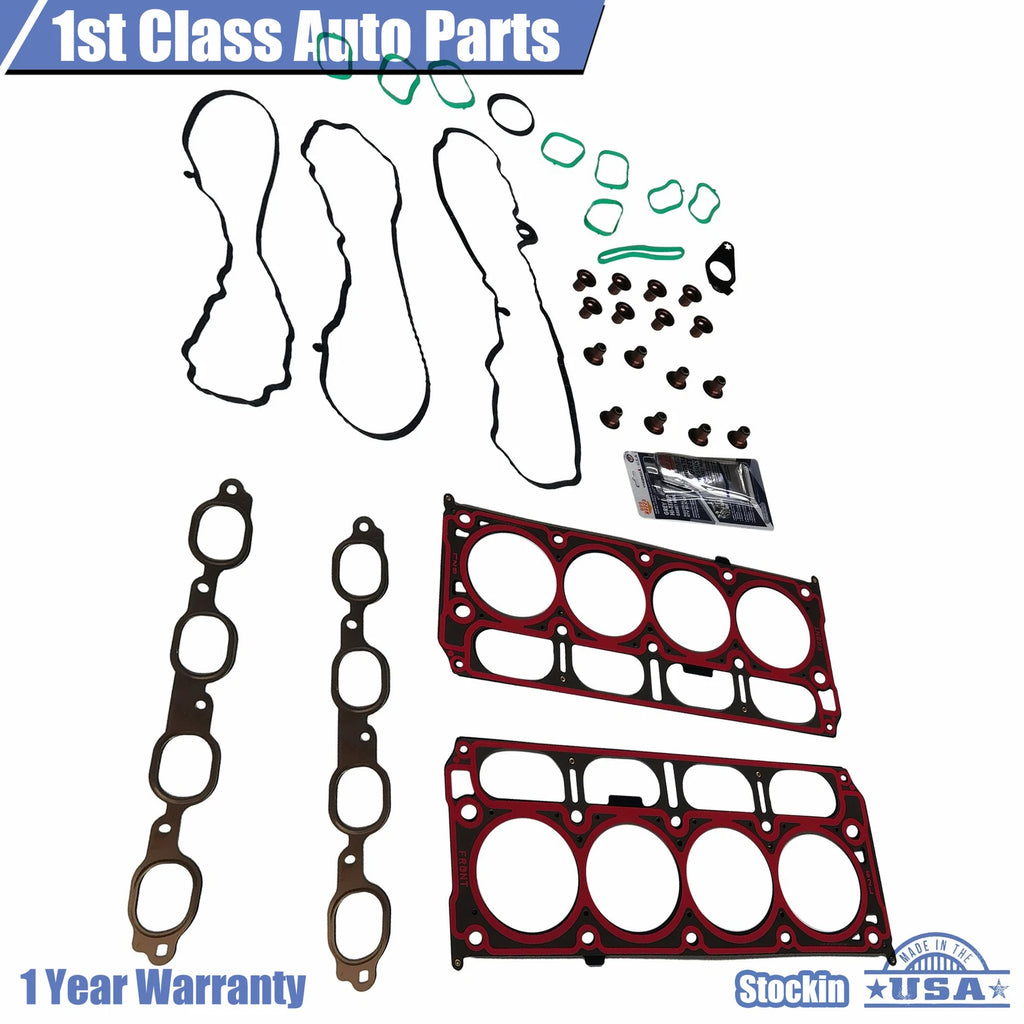 Cylinder Head Gasket Set for Cadillac Escalade ESV, Chevy Silverado (2007-2014)
