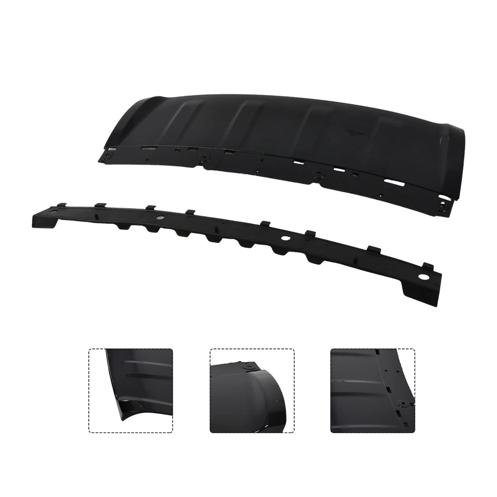 Front Bumper Skid Plate Trim for Land Rover Range Rover (2018–2022) Glossy Black