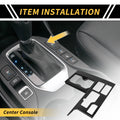 Carbon Fiber Gear Shift Frame Panel Cover for Toyota Tundra (2022–2024)