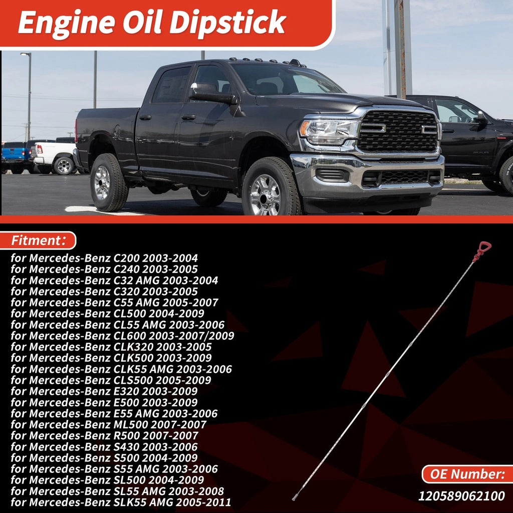 Oil Dipstick No. 120589062100 for Mercedes-Benz C200 (2003–2004)