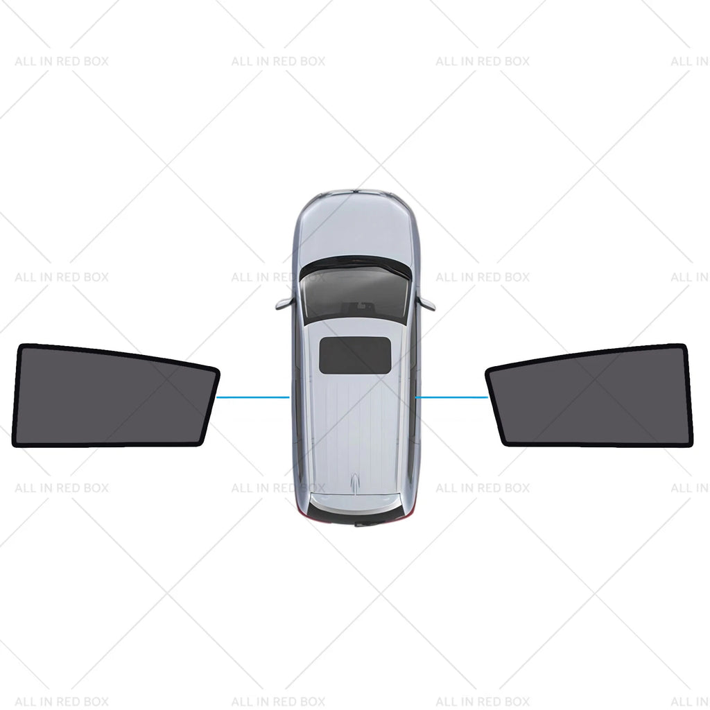 Magnetic Sun Shades for Nissan Tiida (2004–2010) C11 Hatch Front Windows