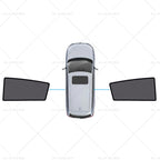 Magnetic Sun Shades for Nissan Tiida (2004–2010) C11 Hatch Front Windows