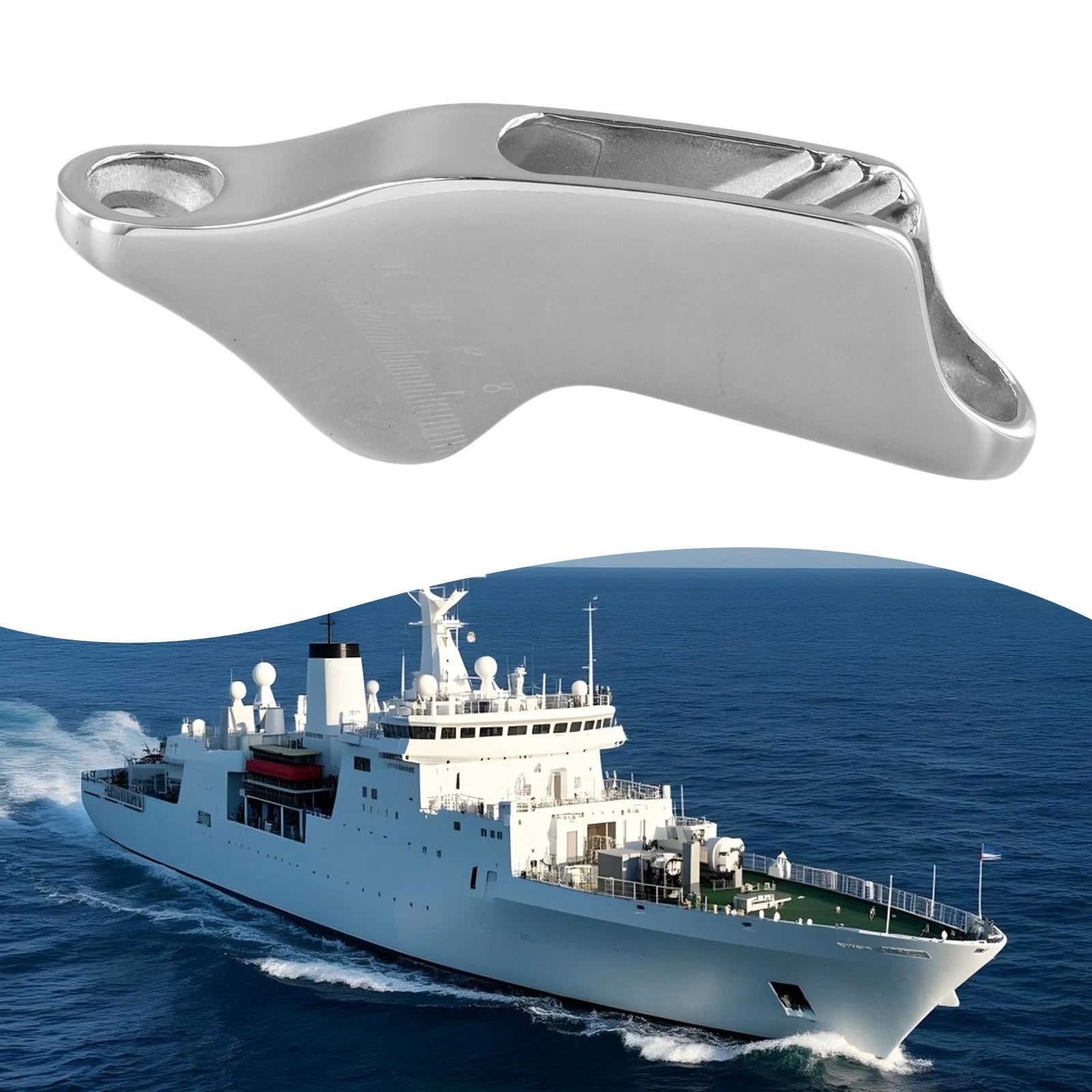 316 Stainless Steel Rope Clamp for Marine Applications (2010–2023)