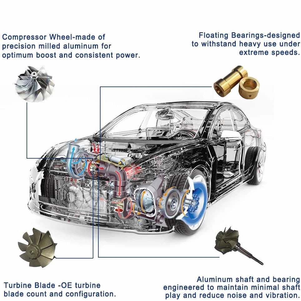 Turbocharger for Cummins 6CT 6CTA Engine 8.3L