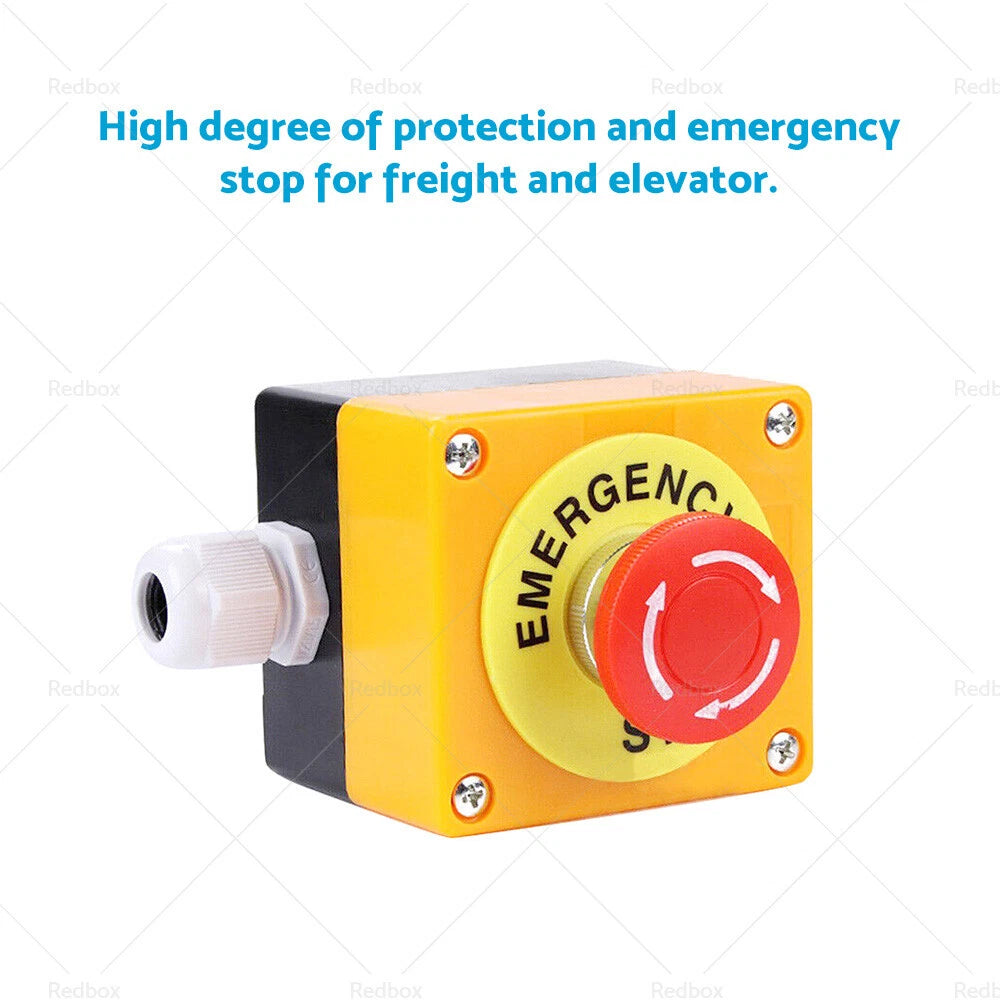 Emergency Stop Push Button Switch 1NO 1NC for AU