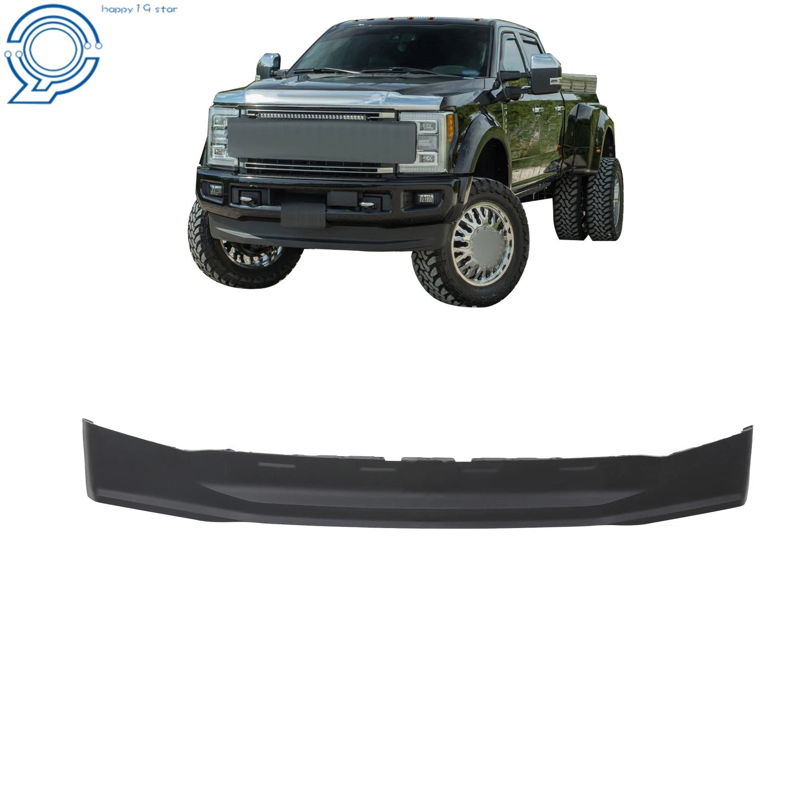 Front Valance Panel Air Deflector for Ford Super Duty F250 F350 (2020–2022)