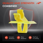 50Pcs Nylon Hood Support Prop Rod Clips for Jeep