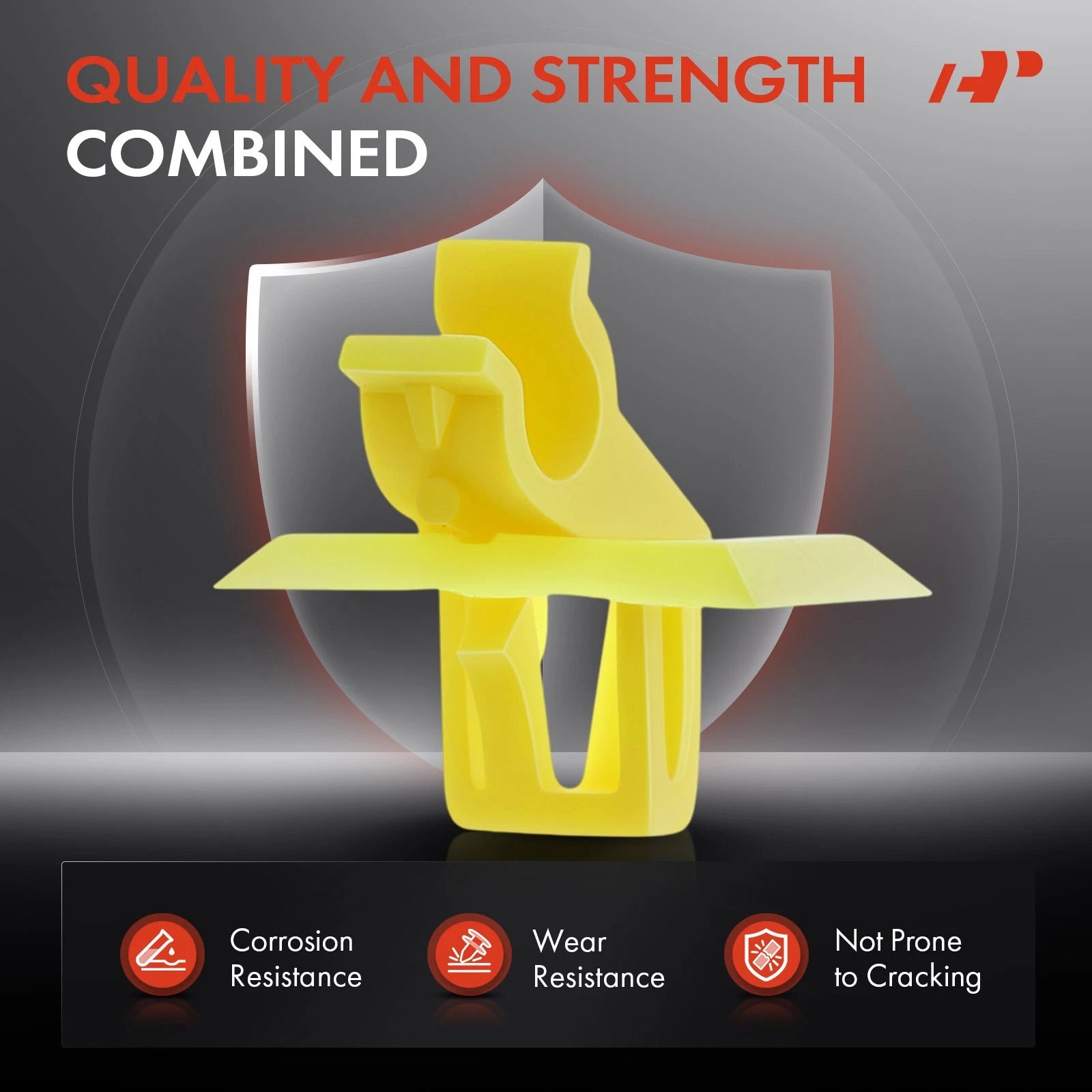 50Pcs Nylon Hood Support Prop Rod Clips for Jeep