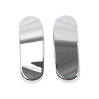 Set of 2 Moto Master Cylinder Clamp Plugs for Honda Goldwing GL1500 GL1800 (1988–2017) Chrome