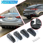 Carbon Fiber Pattern Rear Bumper Lower Lip for Hyundai Elantra (2000–2021)