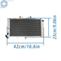 Radiator for Polaris Predator 500, Outlaw 450, 525 MXR IRS (2003–2007) 1240302 2 Row