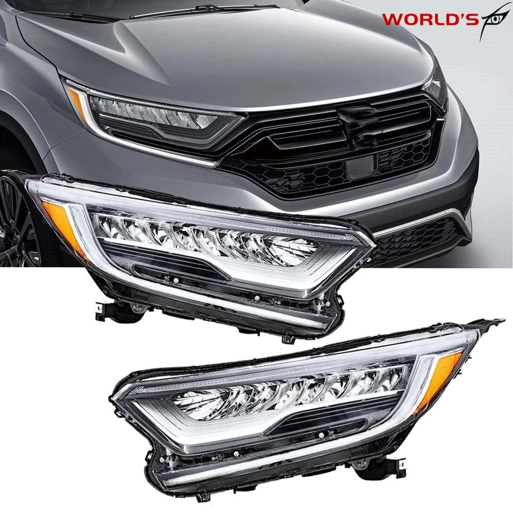 Set of 2 LED Headlights for Honda CR-V (2017–2022)